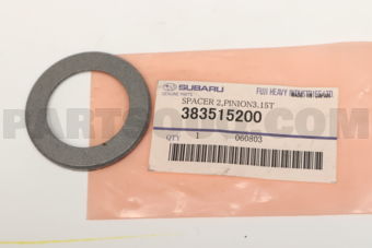 383515200 SPACER 2,PINION3.15T