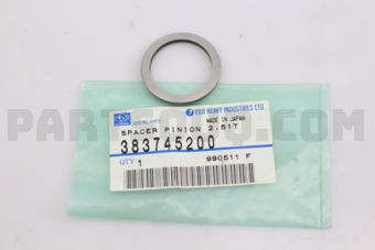 383745200 SPACER,PINION 2.51T