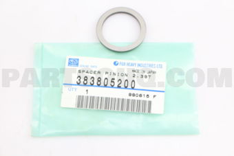 383805200 SPACER,PINION 2.39T