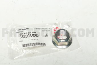 38380AA000 LOCK NUT-DRV PINN