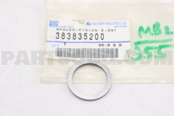 383835200 SPACER,PINION 2.33T