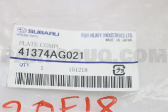 41374AG021 PLATE COMPL
