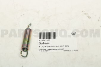 414841300 # SPD # SPRINGCAM BELT TEN
