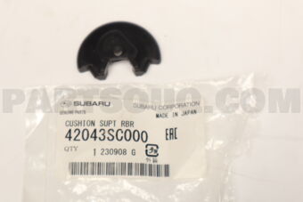 42043SC000 Subaru CUSHION SUPT RBR