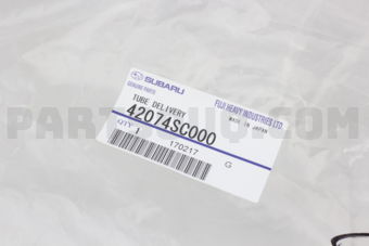 42074SC000 TUBE DELIVERY