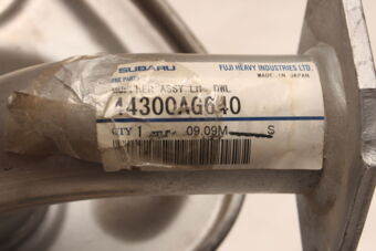 44300AG640 Subaru MUFFLER ASSY LH  DWL