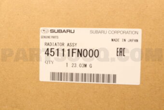 45111FN000 RADIATOR ASSY