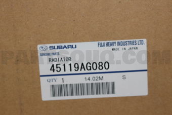 45119AG080 RADIATOR