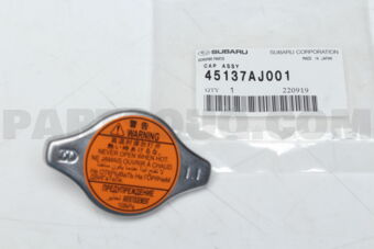 45137AJ001 Subaru CAP ASSY