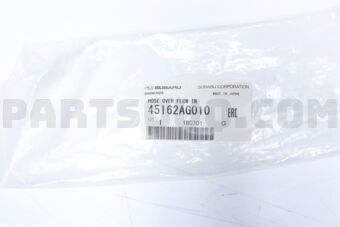 45162AG010 Subaru HOSE OVER FLOW IN