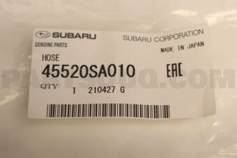 45520SA010 Subaru # SP # HOSE