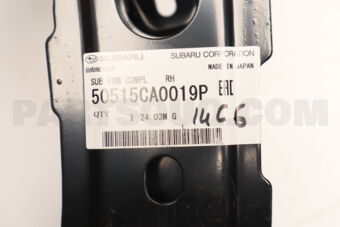 50515CA0019P SUB FRM COMPL    RH