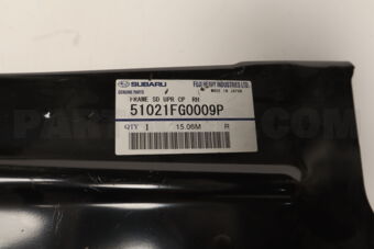 51021FG0009P Subaru PIPE COMPL-EXH,FR