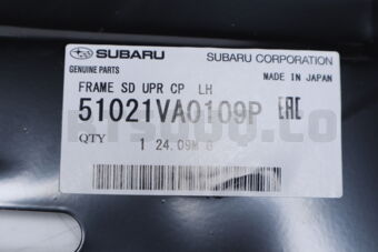 51021VA0109P FRAME SD UPR CP  LH