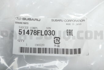 51478FL030 SAUCER COMPL     SDN