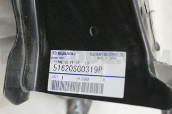51620SG0319P FRAME SD FF CP LH