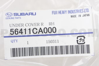 56411CA000 UNDER COVER R    RH
