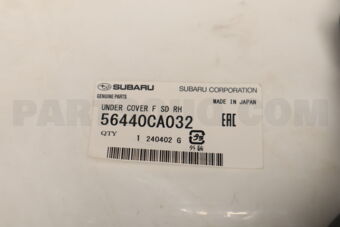 56440CA032 UNDER COVER F SD RH