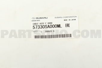 57330SA000ML CABLE ASSY F HOOD