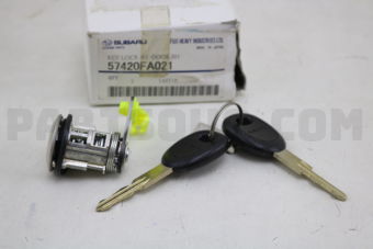 57420FA021 KEY LOCK AY-DOOR,RH