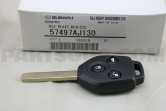 57497AJ130 KEY PLATE KEYLESS