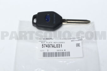 57497AL031 KEY PLATE KEYLESSEU