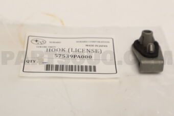 57539PA000 Subaru HOOK (LICENSE)