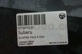 57704FG120 BUMPER FACE R SDN