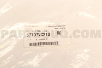 57707VC210 BRKT SD F SDN    LH