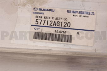 57712AG120 BEAM MAIN R ASSY EC