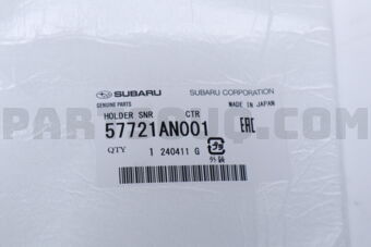 57721AN001 Subaru HOLDER SNR       CTR