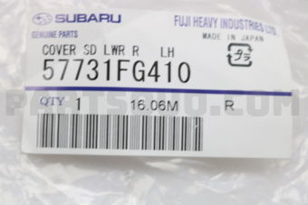 57731FG410 COVER SD LWR R LH