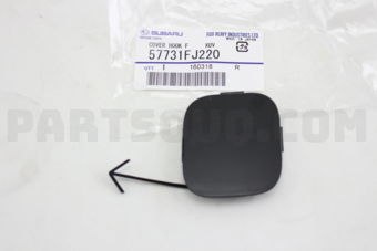 57731FJ220 COVER HOOK F     XUV