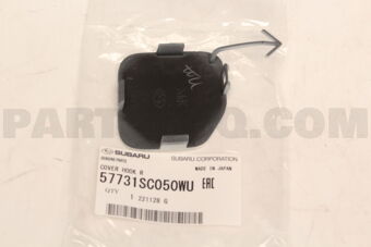 57731SC050WU Subaru COVER HOOK R
