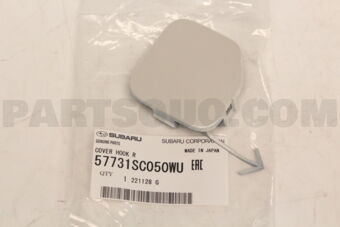 57731SC050WU Subaru COVER HOOK R