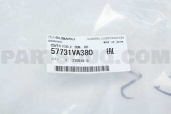 57731VA380 COVER-FOG LIGHT,RIGHT