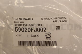 59020FJ002 COVER EXH COMPL RRH