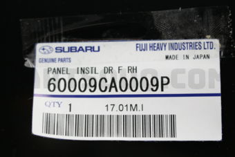60009CA0009P PNL COMPL DR F LH