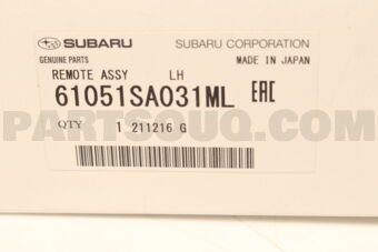61051SA031ML REMOTE ASSY      LH