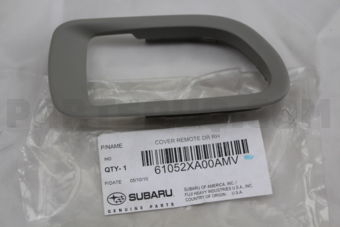 61052XA00AMV COVER REMOTE DR  RH