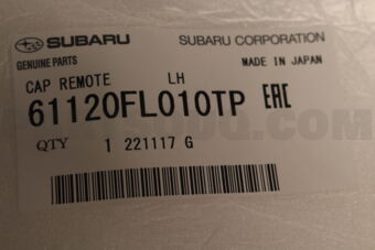 61120FL010TP CAP REMOTE LH