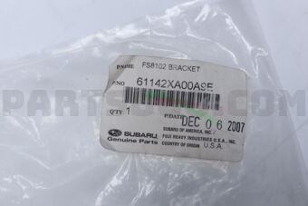61142XA00A9E Subaru FRAME AY HDL OUT RH