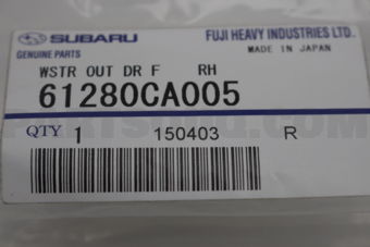 61280CA005 WSTR OUT DR F RH
