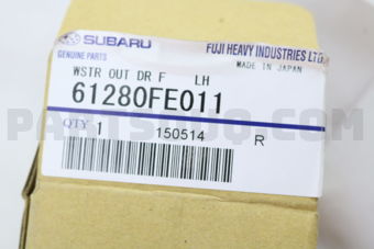 61280FE011 WSTR OUT DR F    LH