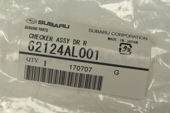 62124AL001 CHECKER ASSY DR R