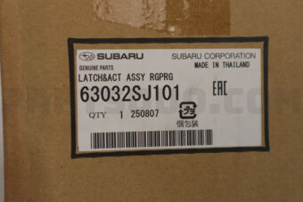 63032SJ101 LATCH&amp;ACT ASSY RGPRG