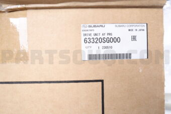 63320SG000 Subaru DRIVE UNIT AY PRG