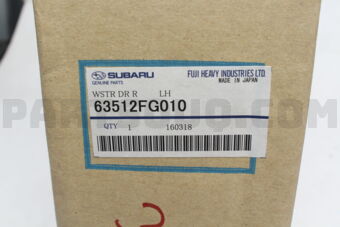 63512FG010 WSTR DR R        LH