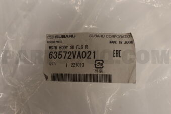 63572VA021 WSTR BODY SD FLG R