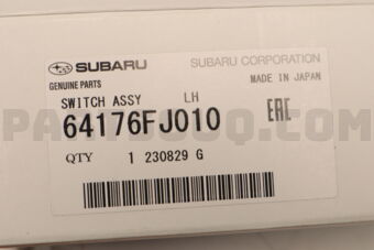64176FJ010 SWITCH ASSY      LH